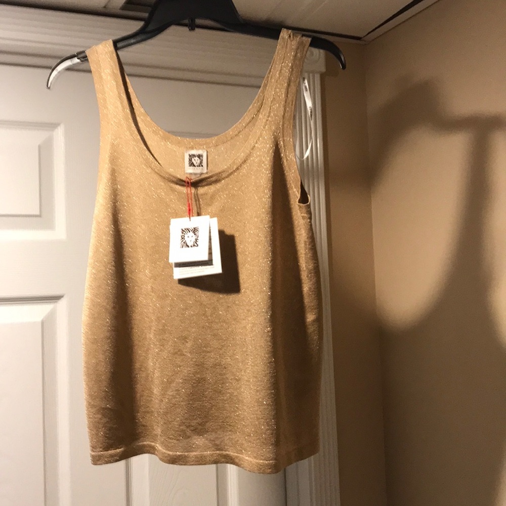 Gold tank top - Picture 1 of 1